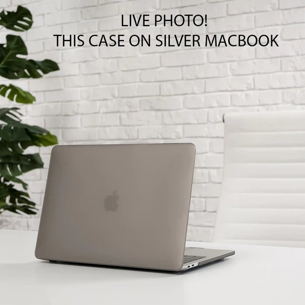 Чехол Upex Hard Shell для MacBook Air 15.3 M2 | M3 | M4 (2023-2025) Grey (UP2343) - Фото 2 Чехол Upex Hard Shell для MacBook Air 15.3 M2 | M3 | M4 (2023-2025) Grey (UP2343) - изображение 2
