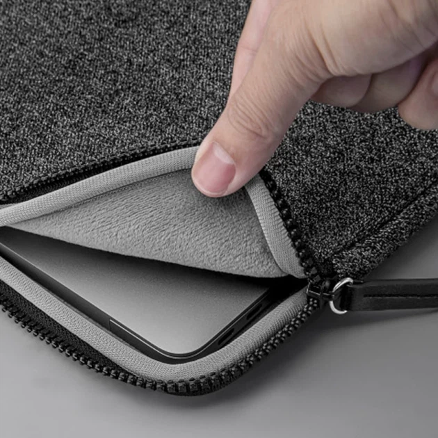Чехол-папка LAUT INFLIGHT SLEEVE для MacBook Pro 16 M1 (2021) | Pro 16 (2019) Black (L_MB16_IN_BK) - Фото 3 Чехол-папка LAUT INFLIGHT SLEEVE для MacBook Pro 16 M1 (2021) | Pro 16 (2019) Black (L_MB16_IN_BK) - изображение 3