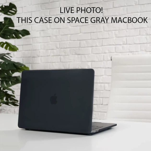 Чехол Upex Hard Shell для MacBook Air 15.3 M2 | M3 | M4 (2023-2025) Black (UP2336) - изображение 3