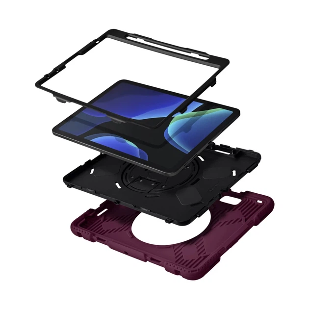 Чехол LAUT SHELD ENDURO для iPad Pro Pro 11 2021/2020/2018 3rd/2nd/1st Gen и Air 4th 10.9 2020 Plum (L_IPD20_SE_PL) - Фото 3 Чехол LAUT SHELD ENDURO для iPad Pro Pro 11 2021/2020/2018 3rd/2nd/1st Gen и Air 4th 10.9 2020 Plum (L_IPD20_SE_PL) - изображение 3