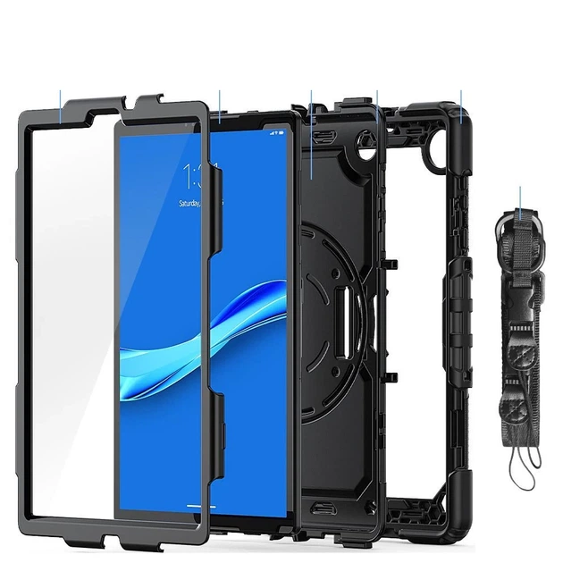 Чохол Tech-Protect Solid360 для Lenovo Tab M10 10.1 2nd Gen TB-X306 Black (6216990212123) - зображення 3