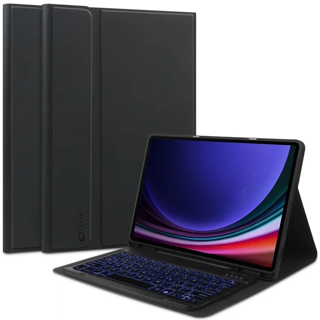 Чехол Tech-Protect SC Pen + Keyboard для Samsung Galaxy Tab S9 FE 10.9 (X510 | X516B) Black (9319456606256) - Фото 1 Чехол Tech-Protect SC Pen + Keyboard для Samsung Galaxy Tab S9 FE 10.9 (X510 | X516B) Black (9319456606256) - изображение 1