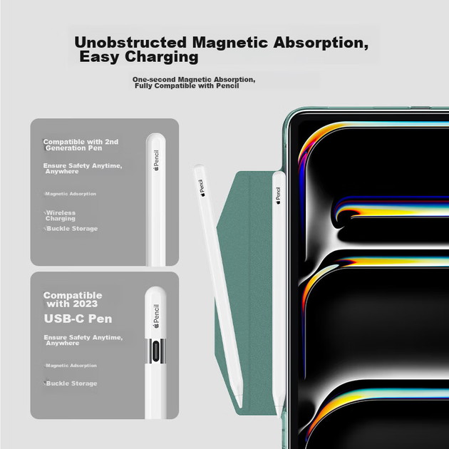 Чехол для планшета Apple iPad Pro 11" 2025/2024 ESR Joy Grey - изображение 6