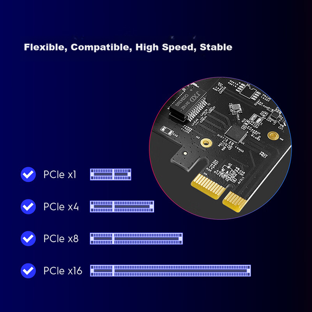 Проводова мережева карта CUDY, 2.5G PCI-E настільний комп'ютерний сервер, вбудований високошвидкісний Ethernet, сумісний із системами Windows/Linux/DSM - Фото 6 Проводова мережева карта CUDY, 2.5G PCI-E настільний комп'ютерний сервер, вбудований високошвидкісний Ethernet, сумісний із системами Windows/Linux/DSM - зображення 6