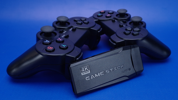 Консоль RMC Game Stick + 10000 Вбудованих Ігор 64GB Black - изображение 5