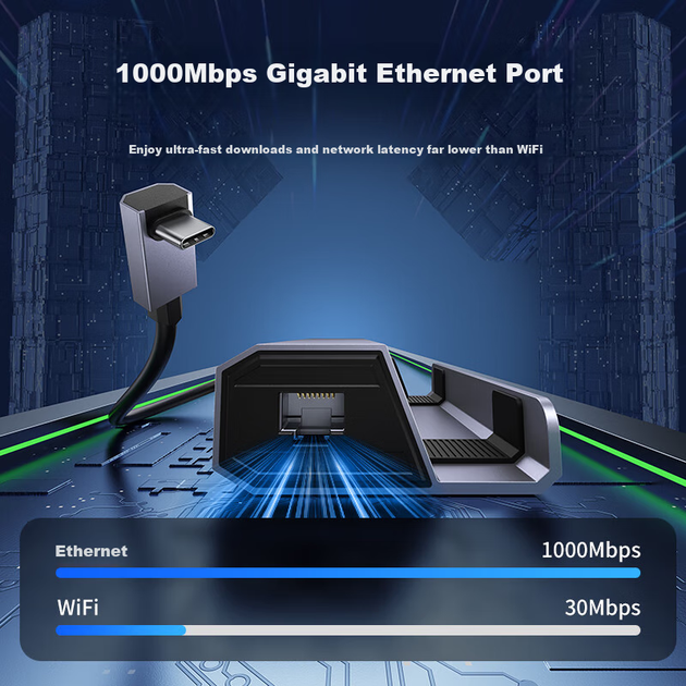Док-станция JSAUX для Steam Deck с HDMI, Type-C, Gigabit Ethernet и зарядкой - Фото 7 Док-станция JSAUX для Steam Deck с HDMI, Type-C, Gigabit Ethernet и зарядкой - изображение 7