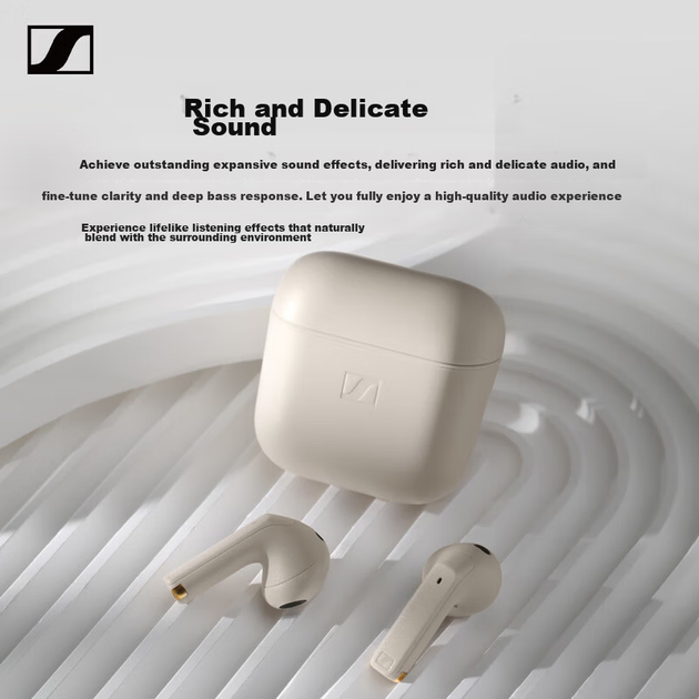 Наушники Sennheiser ACCENTUM Open Bluetooth TWS White (810091273517) - изображение 3