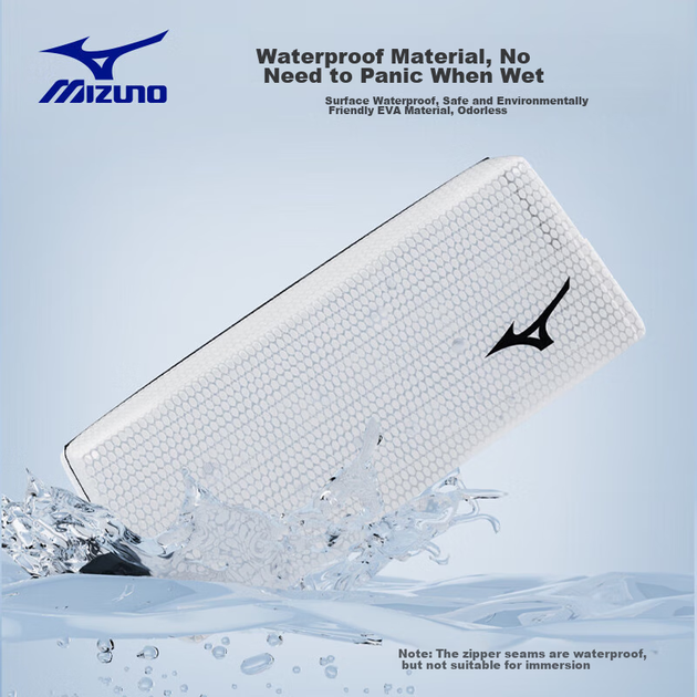 Сумка для плавания MIZUNO, для мокрых и сухих вещей, водонепроницаемая, для фитнеса и спорта, модель 3003, белая - Фото 7 Сумка для плавания MIZUNO, для мокрых и сухих вещей, водонепроницаемая, для фитнеса и спорта, модель 3003, белая - изображение 7