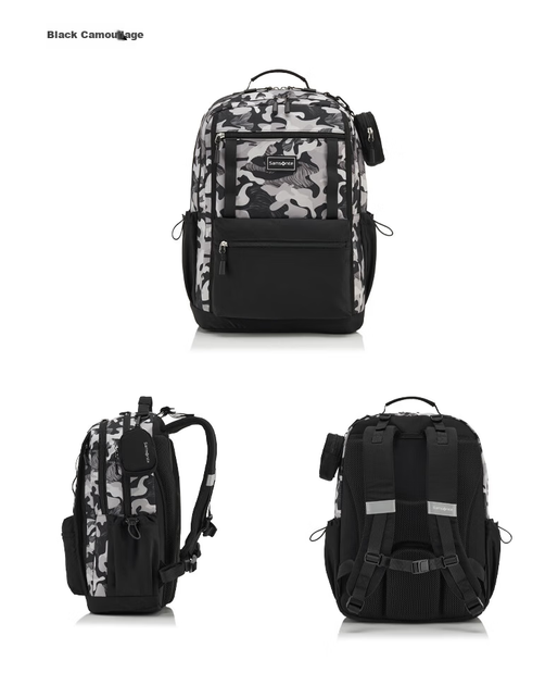 Рюкзак Samsonite Student антибактериальный, для старшеклассников, для ноутбука, NW4 - изображение 6