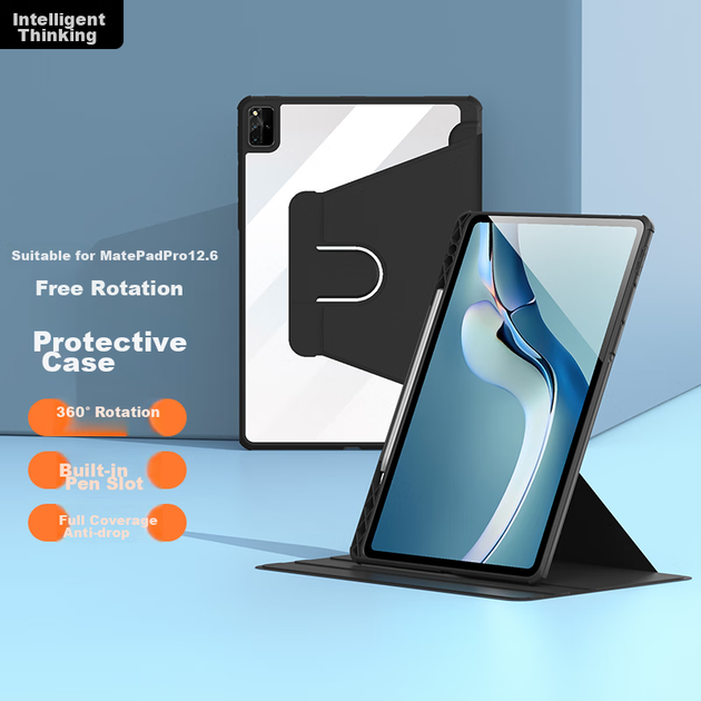 Чохол для планшета Huawei MatePad Pro 12.6 Zhisihui Black - Фото 4 Чохол для планшета Huawei MatePad Pro 12.6 Zhisihui Black - зображення 4