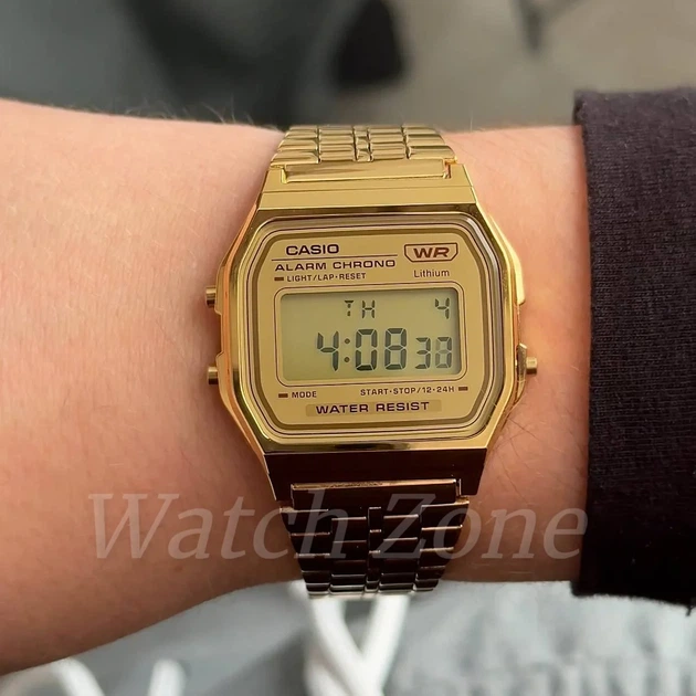 Часы CASIO VINTAGE A158WETG-9A - Фото 3 Часы CASIO VINTAGE A158WETG-9A - изображение 3