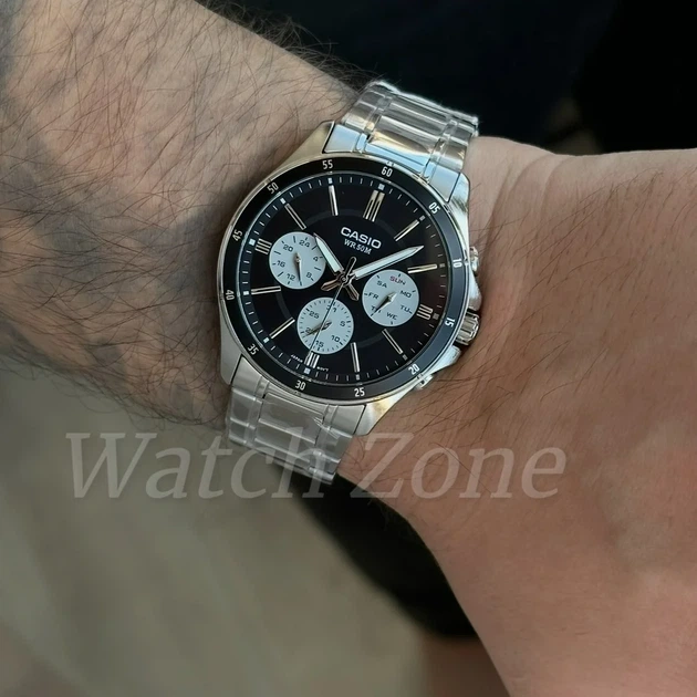 Чоловічий годинник CASIO MTP-1374D-1A3 - зображення 2