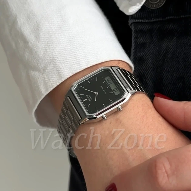 Годинник CASIO VINTAGE AQ-230A-1D - зображення 3