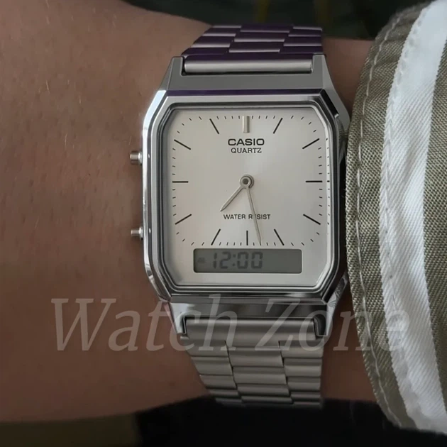 Годинник CASIO VINTAGE AQ-230A-7A - Фото 6 Годинник CASIO VINTAGE AQ-230A-7A - зображення 6