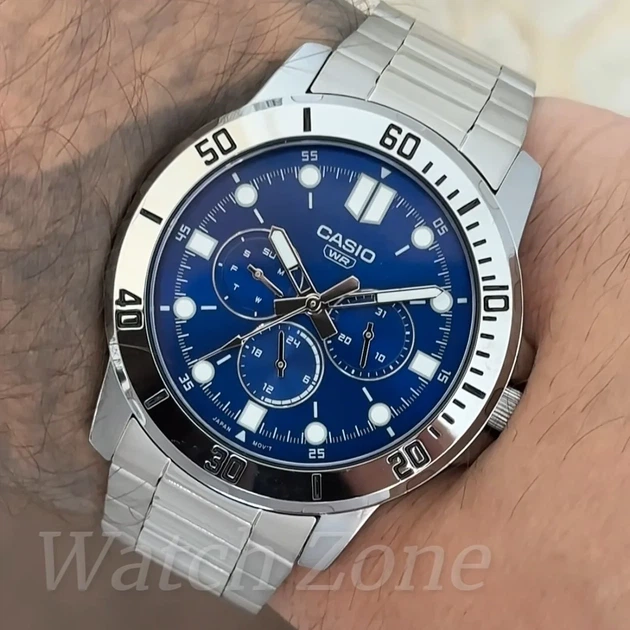Чоловічий годинник CASIO MTP-VD300D-2E - зображення 5