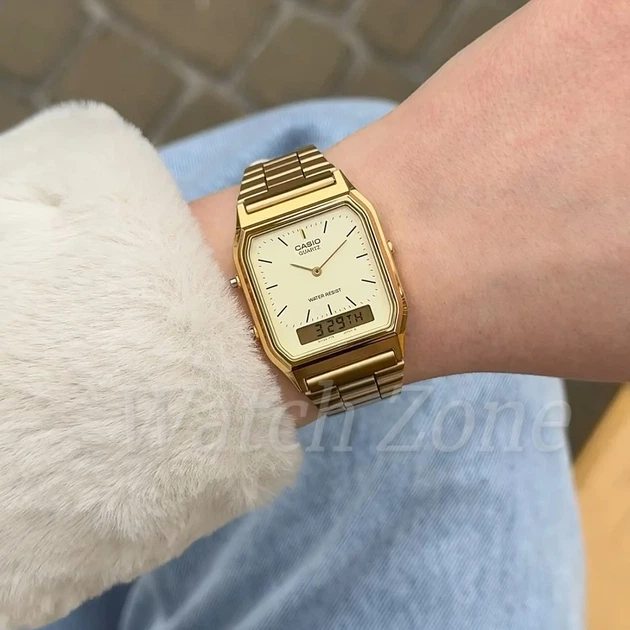Часы CASIO VINTAGE AQ-230GA-9D - изображение 8