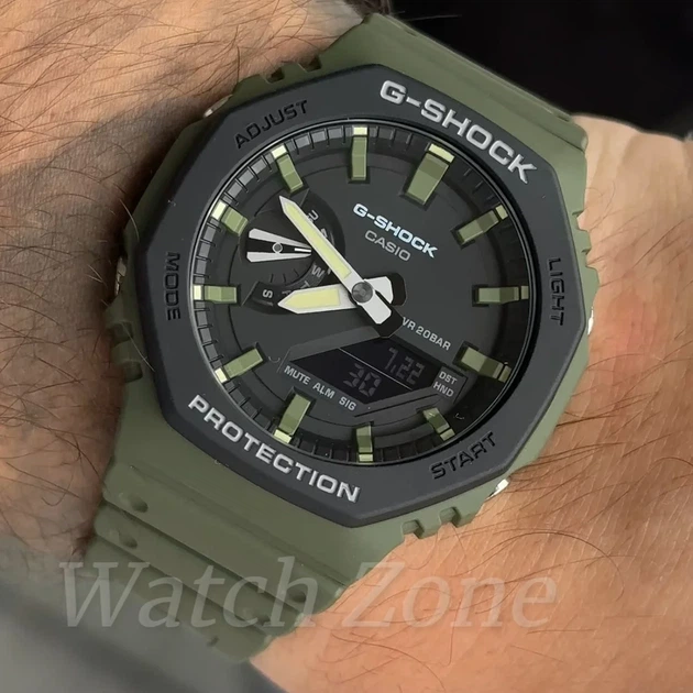 Чоловічий годинник CASIO G-SHOCK GA-2110SU-3A - Фото 7 Чоловічий годинник CASIO G-SHOCK GA-2110SU-3A - зображення 7