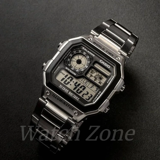 Чоловічий годинник CASIO AE-1200WHD-1A - зображення 4