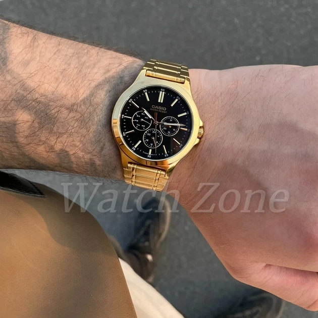 Чоловічий годинник CASIO MTP-V300G-1A - зображення 3