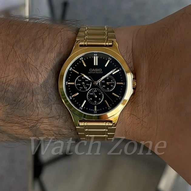 Чоловічий годинник CASIO MTP-V300G-1A - зображення 8