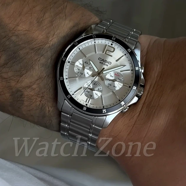 Чоловічий годинник CASIO MTP-1374D-7A - зображення 5