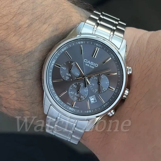 Чоловічий годинник CASIO MTP-E515D-8AV - зображення 3