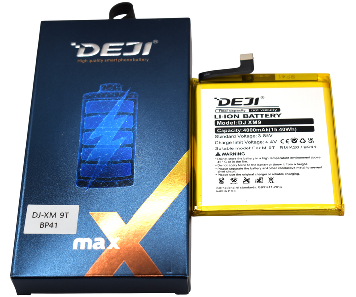 Аккумулятор BP41 Xiaomi Mi 9T Redmi K20 4000 mAh Deji Original - Фото 1 Аккумулятор BP41 Xiaomi Mi 9T Redmi K20 4000 mAh Deji Original - изображение 1