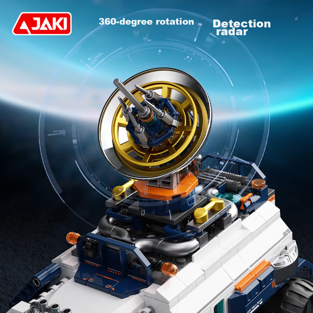 Конструктор JAKI «Транспортное средство» для детей 6-12 лет - изображение 6