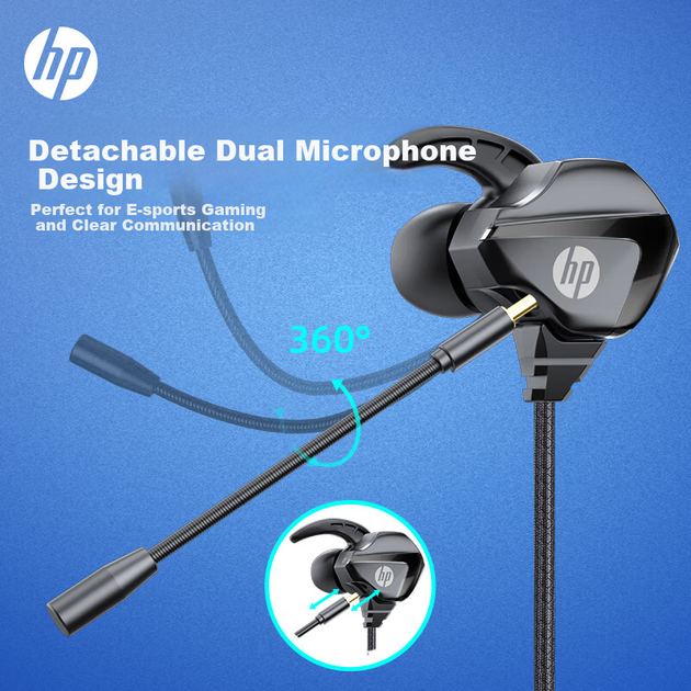 Наушники HP DHH-3113 Wired Gaming Headset Black (100110998927) - изображение 2