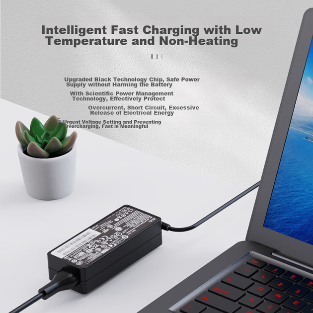 Зарядний пристрій Elei для Lenovo ThinkPad E40/E420/T410/T420i/T430/T520i, 20 В 4.5 А 90 Вт - зображення 12