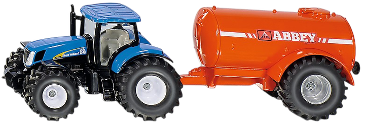 Siku model 1:50 Ciągnik New Holland z cysterną (1945) - Zdjęcie 1 Siku model 1:50 Ciągnik New Holland z cysterną (1945) - obraz 1