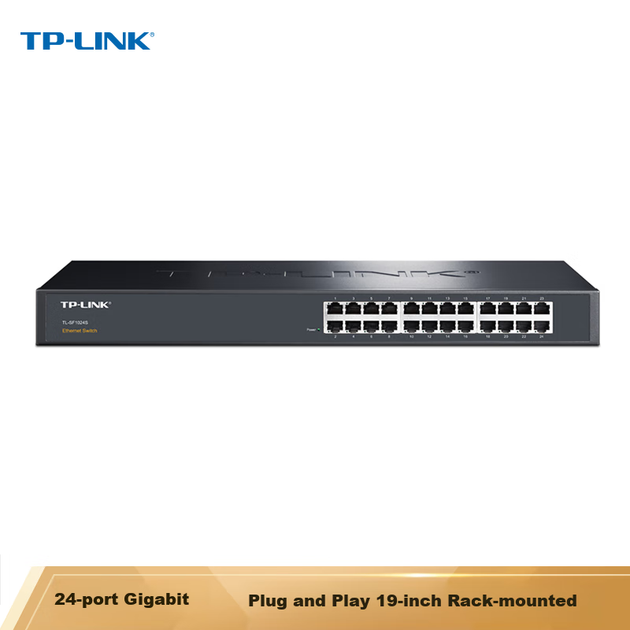 Коммутатор TP-LINK TL-SF1024S на 24 порта 100 Мбит/с неуправляемый - изображение 7