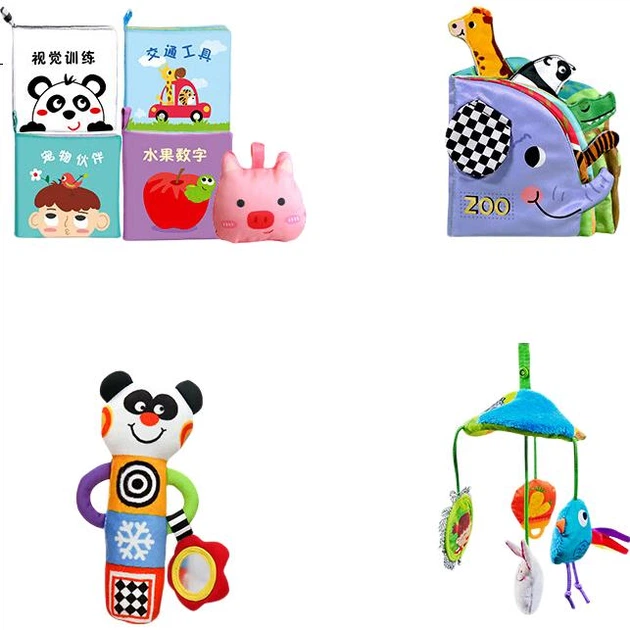 Книжка мягкая LALABABY тканевая развивающая для детей 0-3 лет - изображение 3