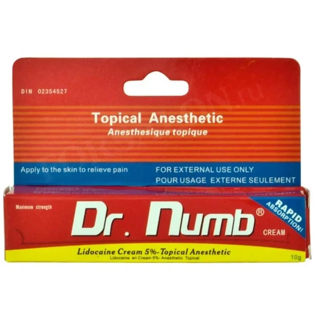 Крем-анестетик Dr.Numb 10г - Фото 1 Крем-анестетик Dr.Numb 10г - зображення 1