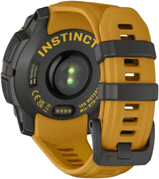 Смарт-годинник Garmin Instinct 3 45mm Solar Sunburst (010-02934-02) - зображення 2