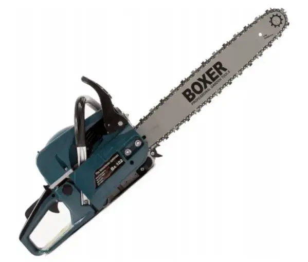 Бензопила BOXER BX102 52 см³ 5.9 кВт шина 45 см двухтактная цепная пила с двумя шинами и двумя цепями - изображение 7