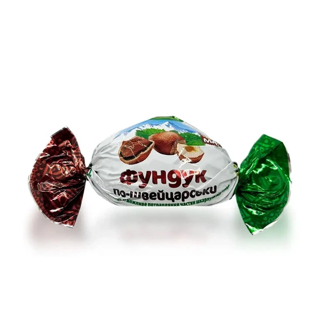 Цукерки Amanti Фундук по-швейцарські 1 кг - Фото 1 Цукерки Amanti Фундук по-швейцарські 1 кг - изображение 1