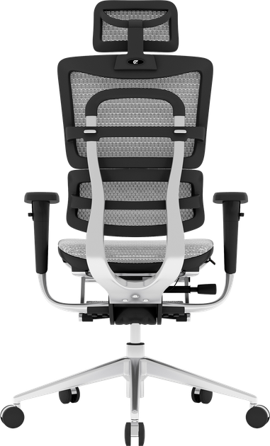 Офисное эргономичное кресло GT Racer X-802L Light Gray (W17-1 - Фото 5 Офисное эргономичное кресло GT Racer X-802L Light Gray (W17-1 - изображение 5