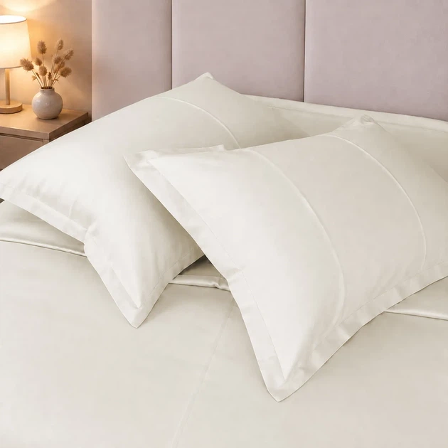 Комплект постельного белья Mirson Семейный 2 x 160 x 220 см №09 Milk Tencel (2200013881445) - Фото 7 Комплект постельного белья Mirson Семейный 2 x 160 x 220 см №09 Milk Tencel (2200013881445) - изображение 7