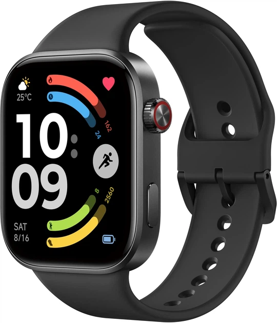 Smartwatch Xiaomi Redmi Watch 6 NFC BHR0956GL Obsidian Black (6932554450526) - Zdjęcie 1 Smartwatch Xiaomi Redmi Watch 6 NFC BHR0956GL Obsidian Black (6932554450526) - obraz 1