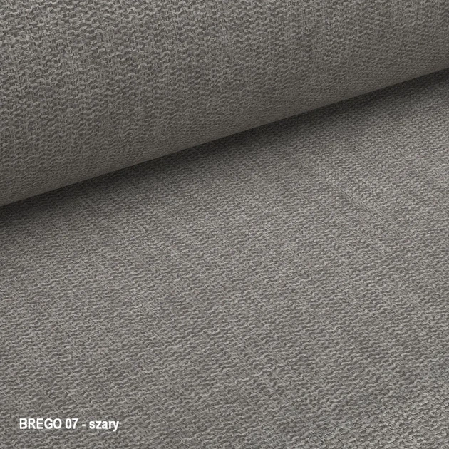 Стул ALAN BREGO 39x45x91 см Металл/Ткань Черный каркас/Серый - изображение 3