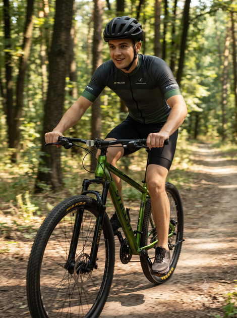 Спортивний велосипед Corso Stellar 29" SR-29277 сталева рама 17", SunRun 21 швидкість, дискові гальма 160мм, підніжка, зібраний на 75% - зображення 2