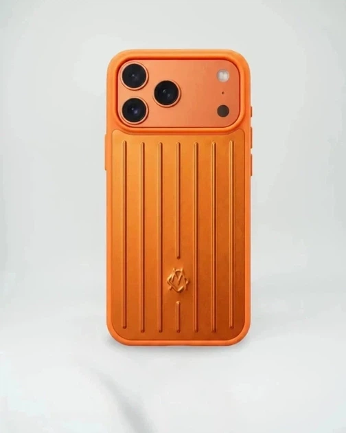 Протиударний чохол Rimova Case для iPhone 17 Pro з MagSafe пилозахищений Orange - Фото 3 Протиударний чохол Rimova Case для iPhone 17 Pro з MagSafe пилозахищений Orange - зображення 3