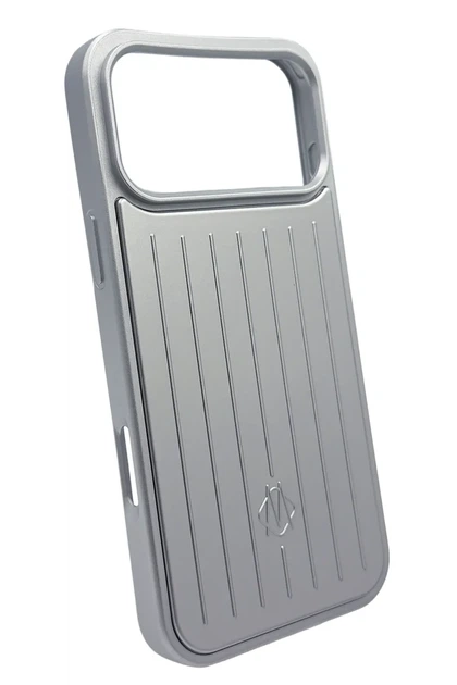 Противоударный чехол Rimova Case для iPhone 17 Pro с MagSafe пылезащищенный влагозащищенный серебряный - изображение 4