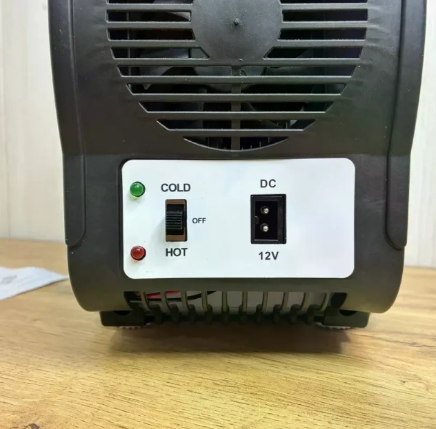 Автохолодильник Portable Electronic 2в1 с охлаждением и нагревом объемом 6 л питание 12 В - изображение 4