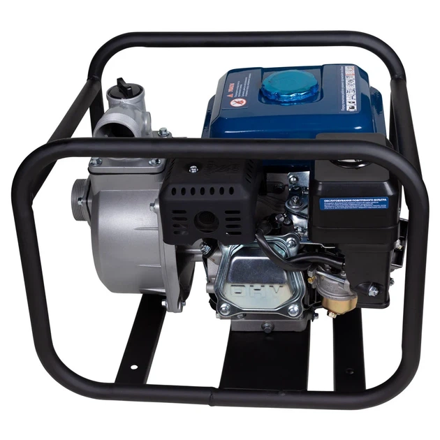 Мотопомпа 7.5 л.с. WM50CX Hmax 28м Qmax 30м³/ч 4-х тактный алюминий 480x390x420 мм - изображение 5