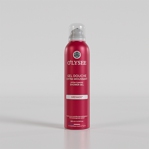 Очищающая гель-пена для душа с ароматом граната O’LYSEE Extra Foaming shower Gel Grenade 200 мл - Фото 1 Очищающая гель-пена для душа с ароматом граната O’LYSEE Extra Foaming shower Gel Grenade 200 мл - изображение 1