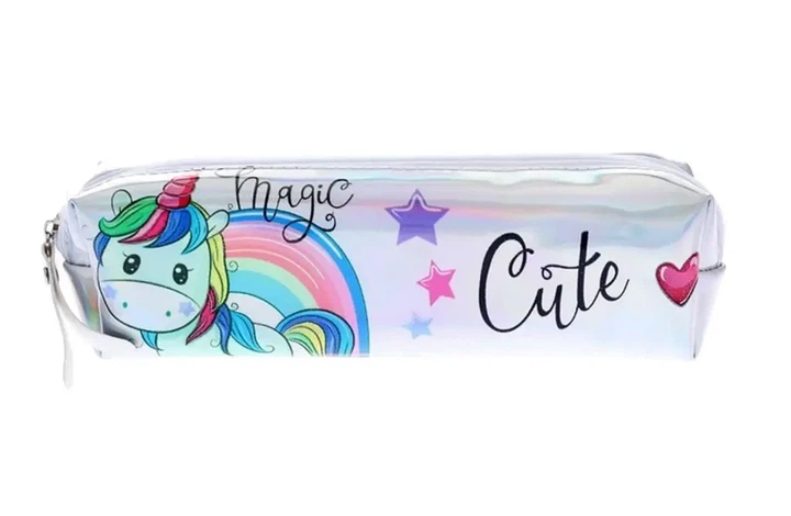 Пенал Косметичка школьный Единорог Magic Cute Unicorn 190*50*45 мм - изображение 2