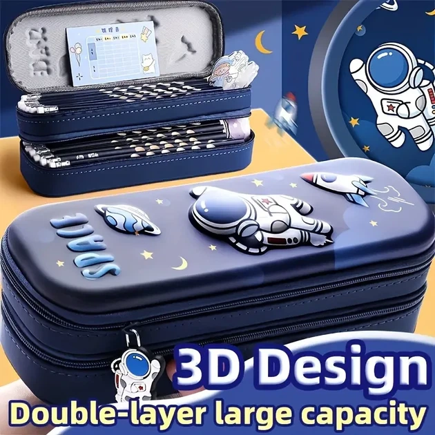 EVA Pen Box 3D Pen Bag Портативний пенал Дівчата Хлопчики - Фото 2 EVA Pen Box 3D Pen Bag Портативний пенал Дівчата Хлопчики - изображение 2