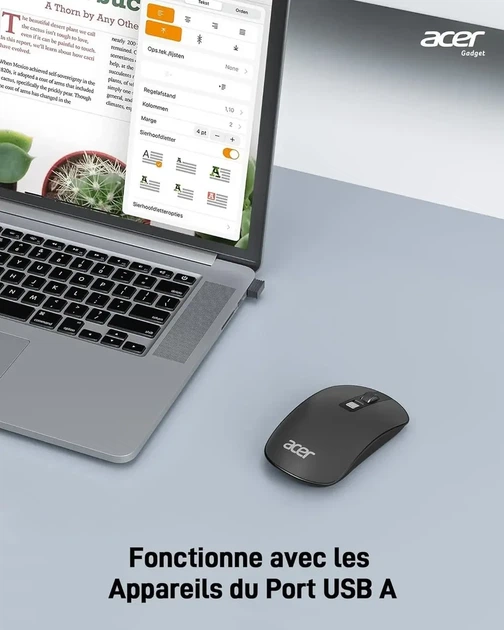 Компьютерная беспроводная мышь Acer - изображение 5